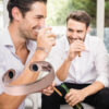 Auch in Gesellschaft ein Hingucker